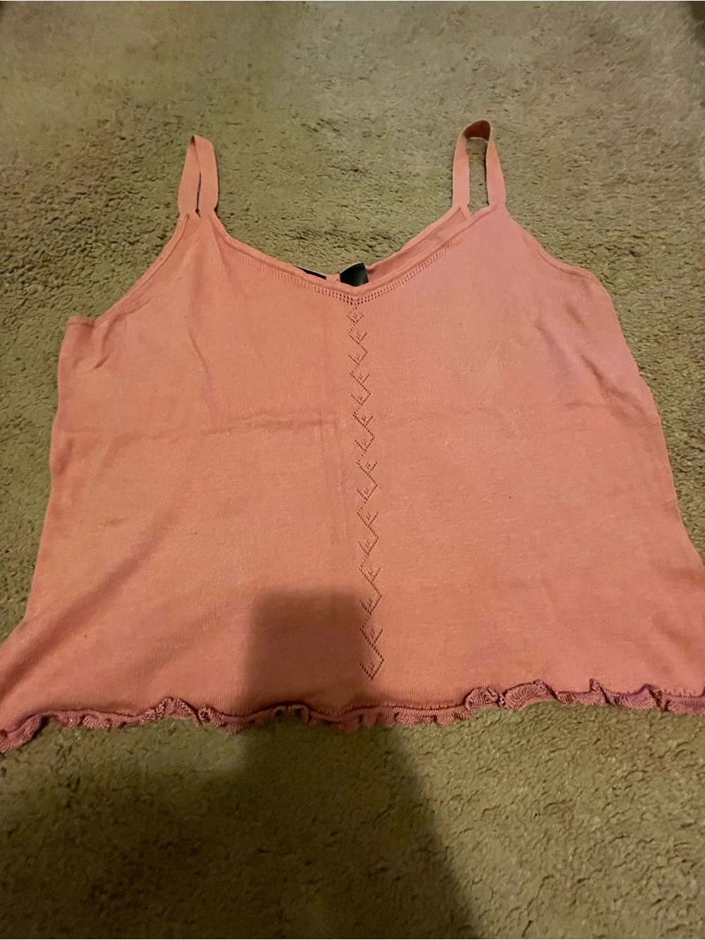 Pink Axcess by Liz Claiborne knit top: size XL